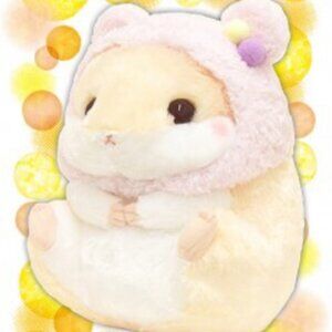 New Amuse Big Hamster Koroham Koron Plush 35cm Toreba Japan